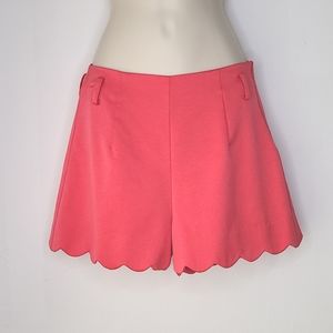 HYFVE Scalloped Shorts Size Small EUC Lined Side Zip